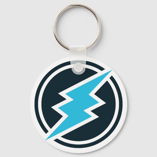 Chaveiro Electroneum (ETN) logótipo (Frente)