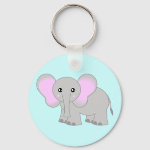 Chaveiro Elefante bonito do bebê