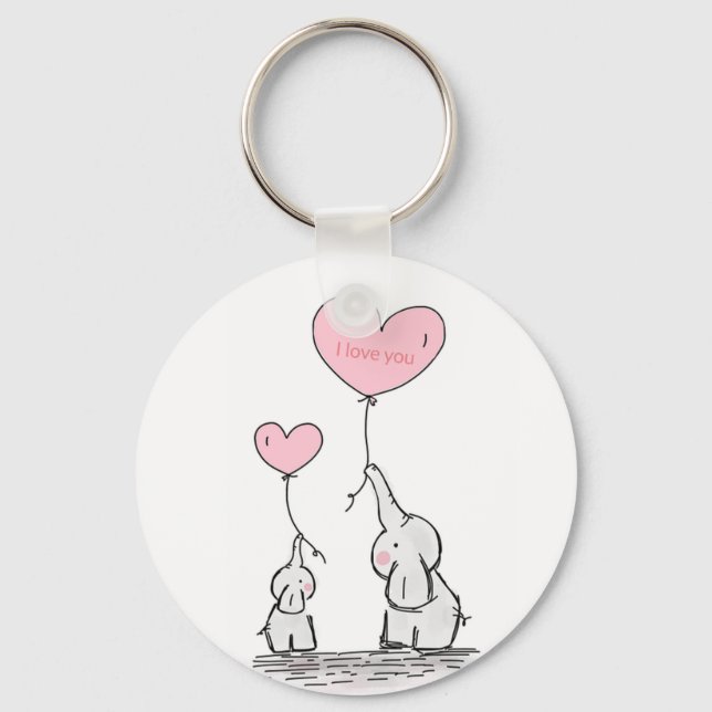 Chaveiro Elefante doce Trendy (Frente)