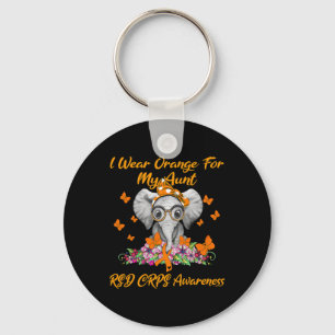Chaveiro Elefante Eu Visto Laranja Para Minha Tia Rsd Crps