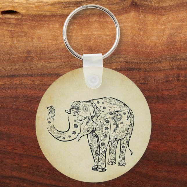 Chaveiro Elefante Padronizado (Frente)