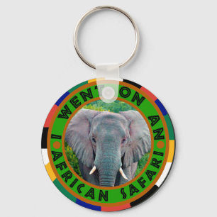 Chaveiro Elefante safari jovem