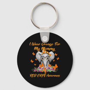 Chaveiro Elefante, Visto Laranja Para Minha Mamãe RSD CRPS