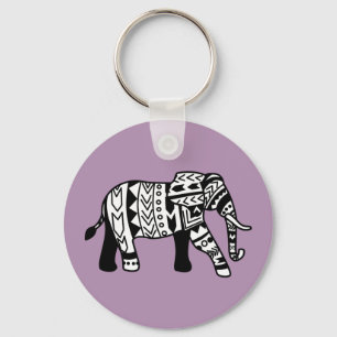 Chaveiro Elefante Walking Tribal