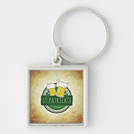 Chaveiro Elegante Dia de São Patrício Irlandês