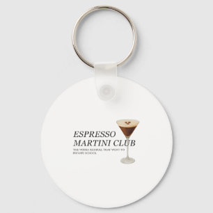 Chaveiro Elegante Espresso Martini Citação Encantada