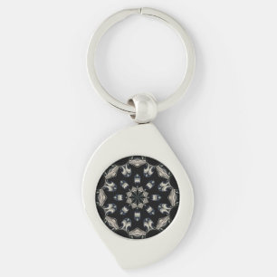 Chaveiro Elegante Mandala