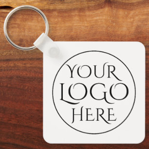 Chaveiro elegante, moderno, refinado e editável