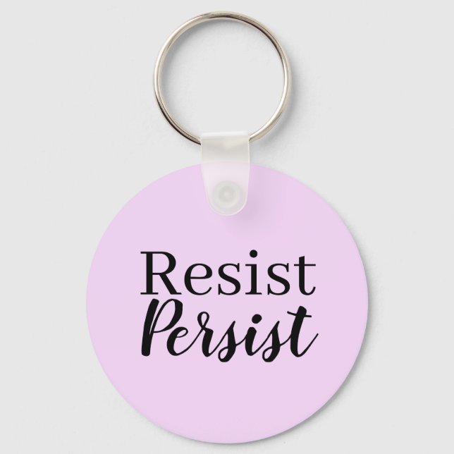 Chaveiro Elegante moderno resiste à citação insistente e in (Frente)