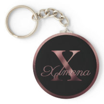 Elegante - Rosa personalizado - Letra monográfica 