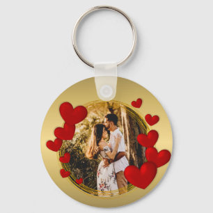 Chaveiro Elegantes Dia dos Namorados, Amor, Aniversário Cor