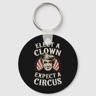 Chaveiro Eleger Um Palhaço Esperando Um Impeach Trump Anti