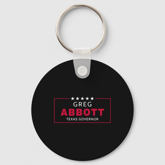 Chaveiro Eleição Greg Abbott Governador Texas Republicano A (Frente)