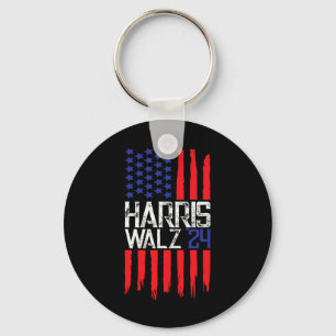 Chaveiro Eleita Kamala Harris & Tim Walz 2024 American