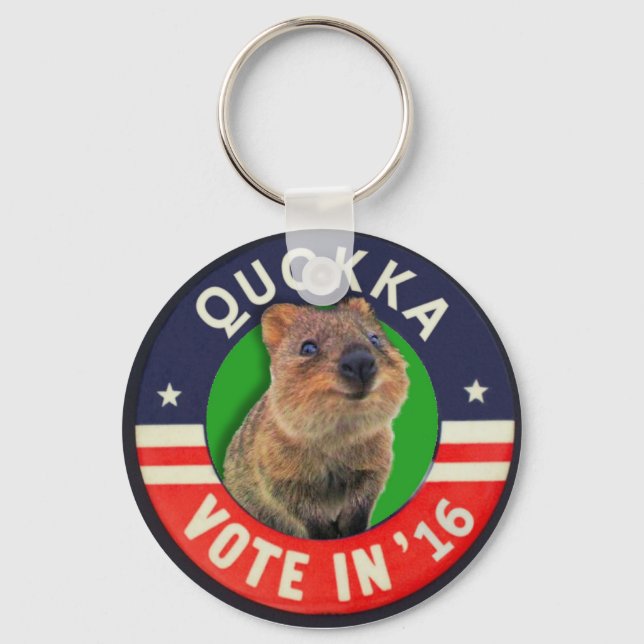 Chaveiro Eleita Presidente Quokka em 2016 (Frente)
