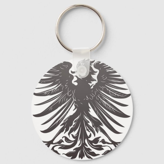 Chaveiro Elemento design da águia imperial (Frente)