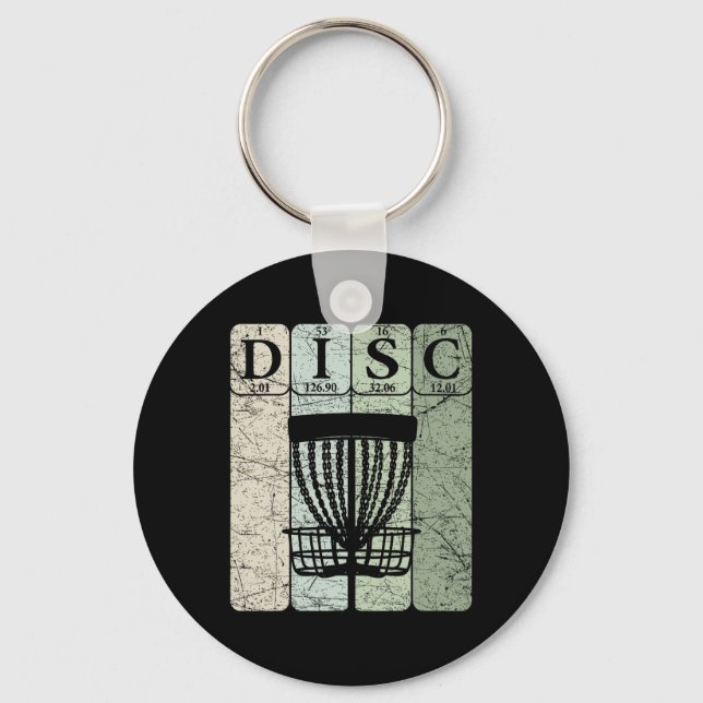 Chaveiro Elementos da Tabela Periódica de Disc Golf Frolf J (Frente)