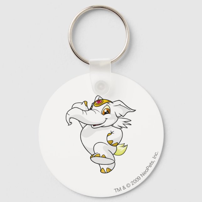 Chaveiro Elephante White (Frente)