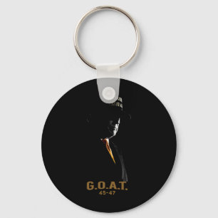 Chaveiro Eleve The Goat Donald Trump 2024 45 47 Silhouette