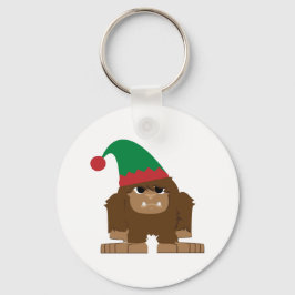 Chaveiro Elf de Natal Bonito Sasquatch