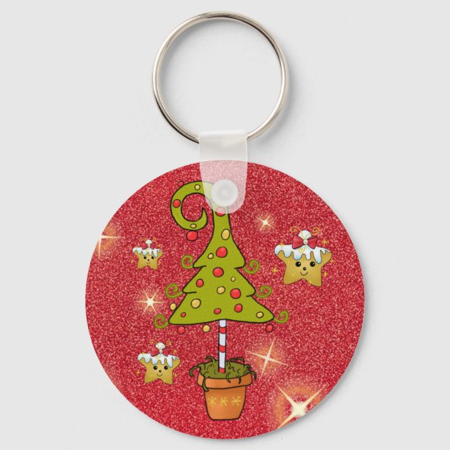 Chaveiro Elfenweihnachtsbaum (Frente)