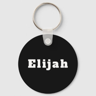 Chaveiro Elijah schwarz weiß