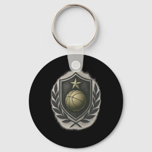 Chaveiro Elite Sketll Crest - Vintage Dourado Emblem
