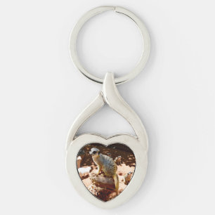 Chaveiro Eliza Rainha Dos Meerkats, Metal Keyring