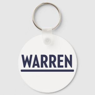 Chaveiro Elizabeth Warren 2020 presidential campaign logo