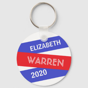 Chaveiro Elizabeth Warren para o Presidente 2020