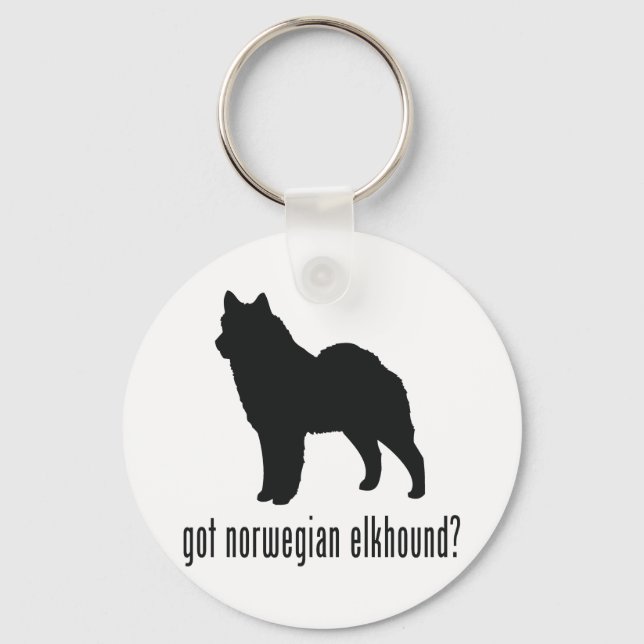 Chaveiro Elkhound Norueguês (Frente)