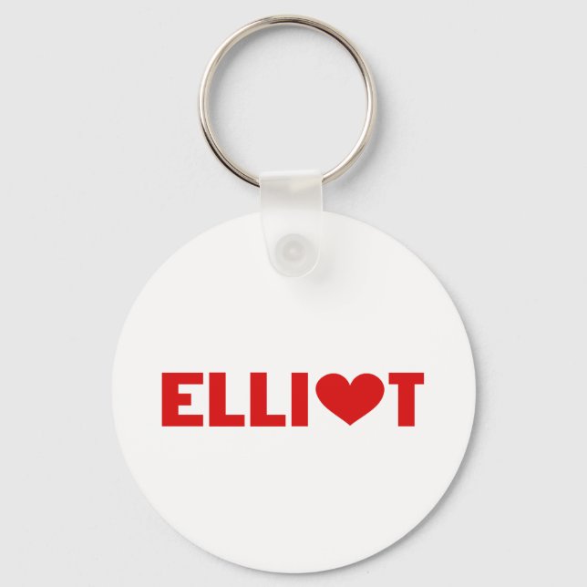 Chaveiro Elliot Love (Frente)