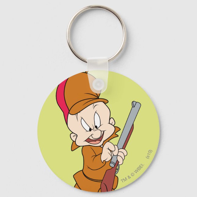 Chaveiro ELMER FUDD™ pronto para bater (Frente)