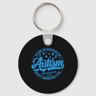 Chaveiro Em Abril Nós Usamos Azul Autismo Professor Aceita