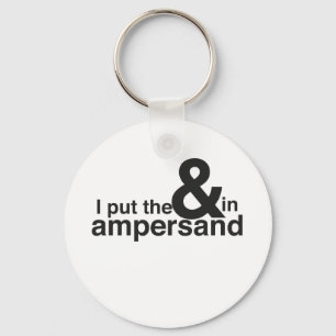 Chaveiro & em Ampersand