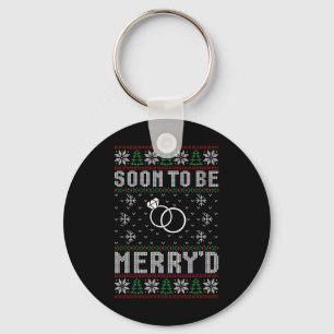 Chaveiro Em breve para se casar com a Feliz de Natal do noi