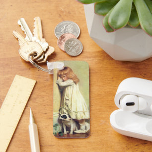 Chaveiro Em desgraça por Charles Burton Barber, Vintage Art