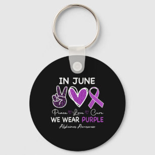 Chaveiro Em Junho Vestimos Roxo Para Homens Que Conhecem He