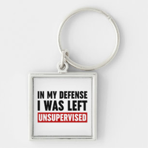 Chaveiro Em Minha Defesa Eu Fui Deixado Sem Supervisão