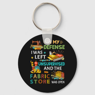 Chaveiro Em Minha Defesa, Eu Fui Deixado Sem Supervisão De