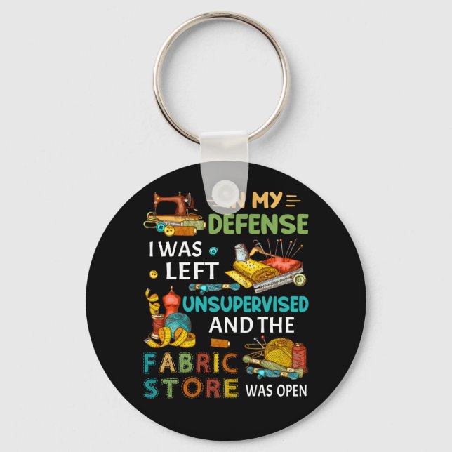 Chaveiro Em Minha Defesa, Eu Fui Deixado Sem Supervisão De  (Frente)