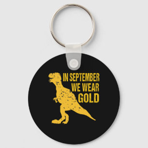 Chaveiro Em Setembro Usamos Ouro Trex Conscientização do Câ