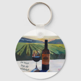 Chaveiro Em Vino Veritas - Im Wein liegt die Wahrheit