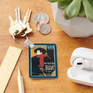 Chaveiro Embaixadores, Aristide Bruant por Toulouse Lautrec