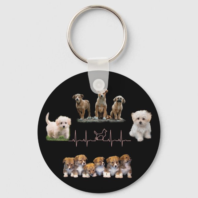 Chaveiro Embalagem de cães, Encapsulamento Engraçado (Frente)