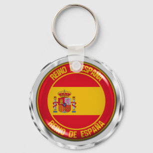 Chaveiro Emblem espanha redonda