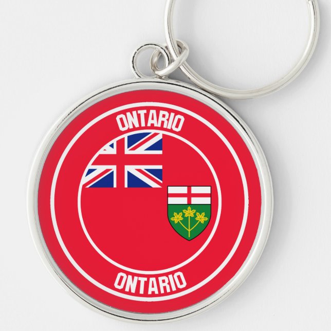 Chaveiro Emblem Ontario Round (Frente)