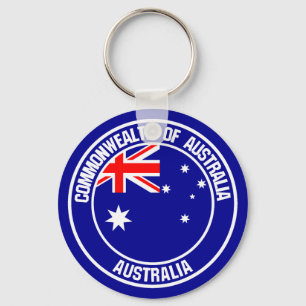 Chaveiro Emblem Redonda Austrália