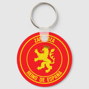 Chaveiro Emblem Redonda de Saragoça