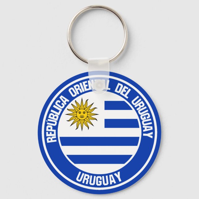 Chaveiro Emblem Uruguay Round (Frente)